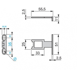 Klucz szeroki do XCS-A,C,E XCSZ02 Schneider Electric